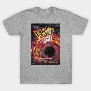 Devoured by Gravity - NASA Space Comic Book Cover (distressed) T-Shirt